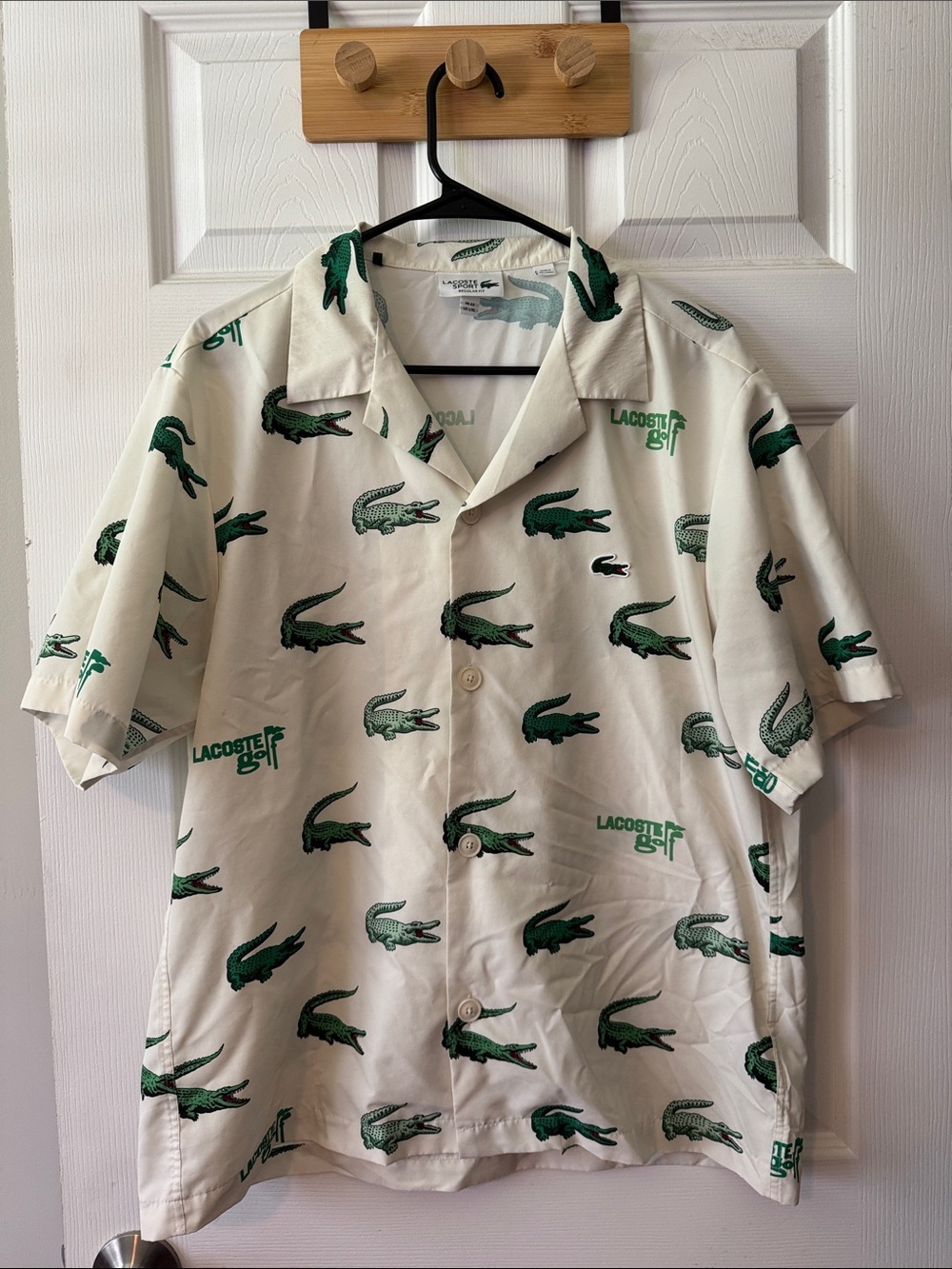 Lacoste Golf Short Sleeve Button down